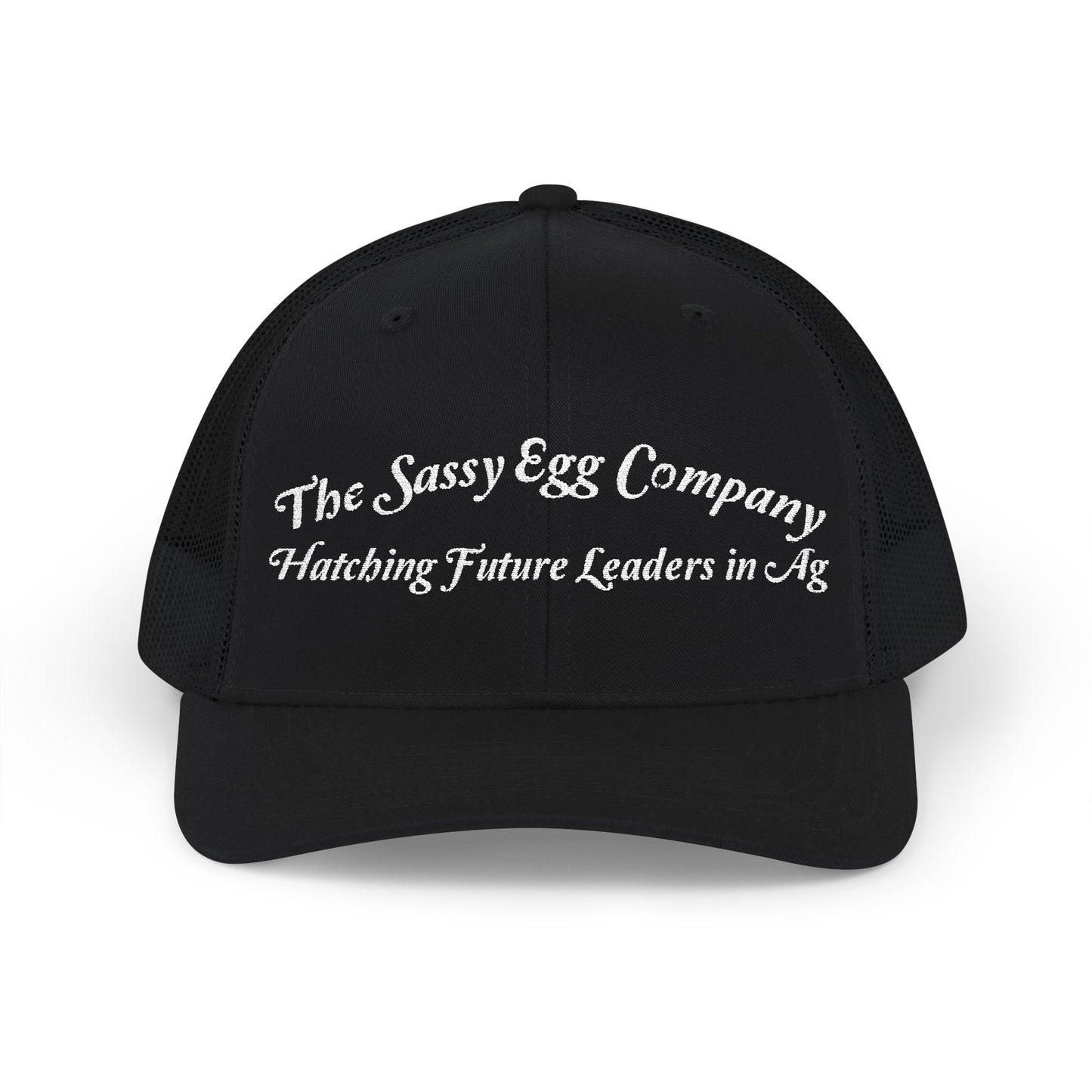 The Sassy Egg Company Snapback Trucker Cap - Hatching Future Leaders in Ag
