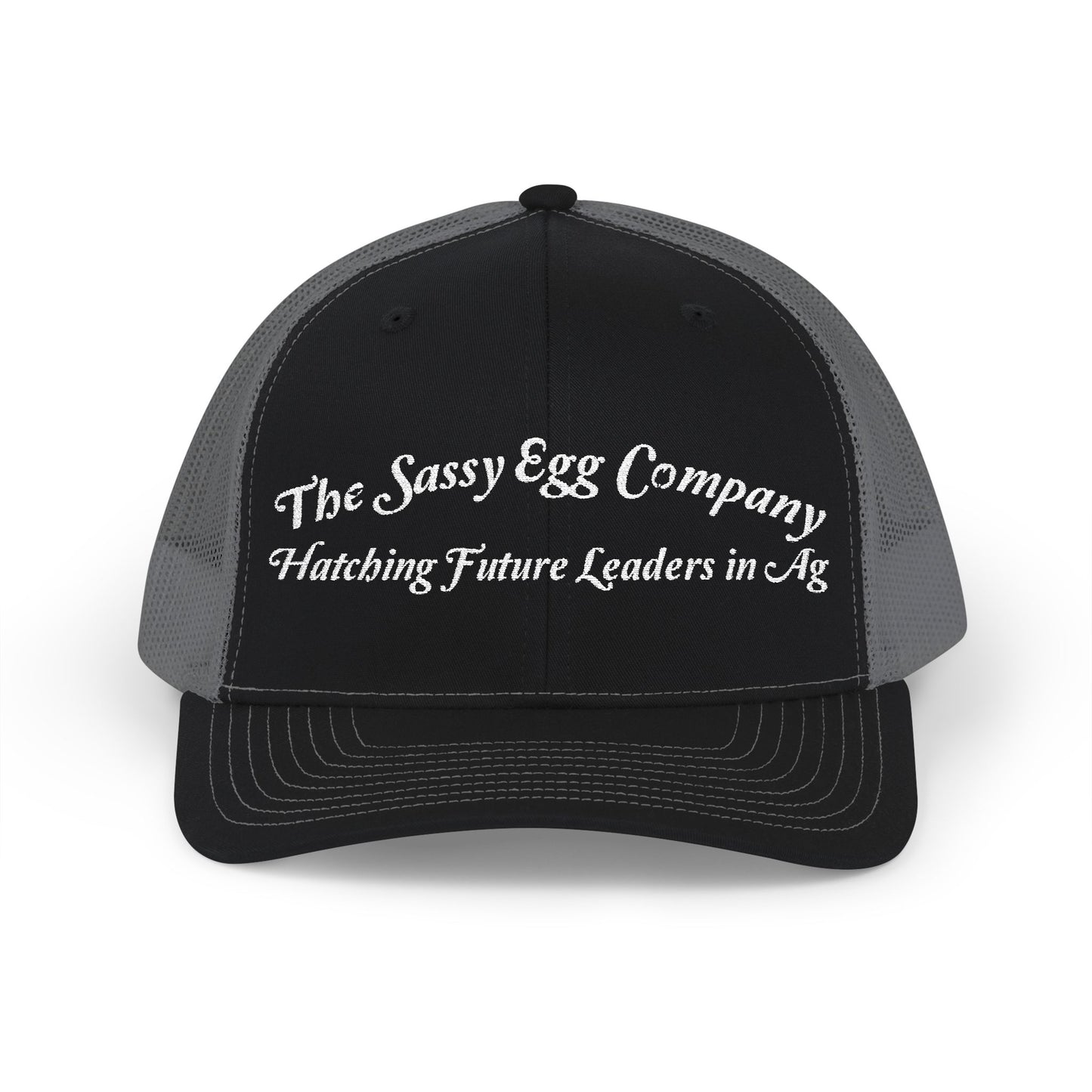 The Sassy Egg Company Snapback Trucker Cap - Hatching Future Leaders in Ag