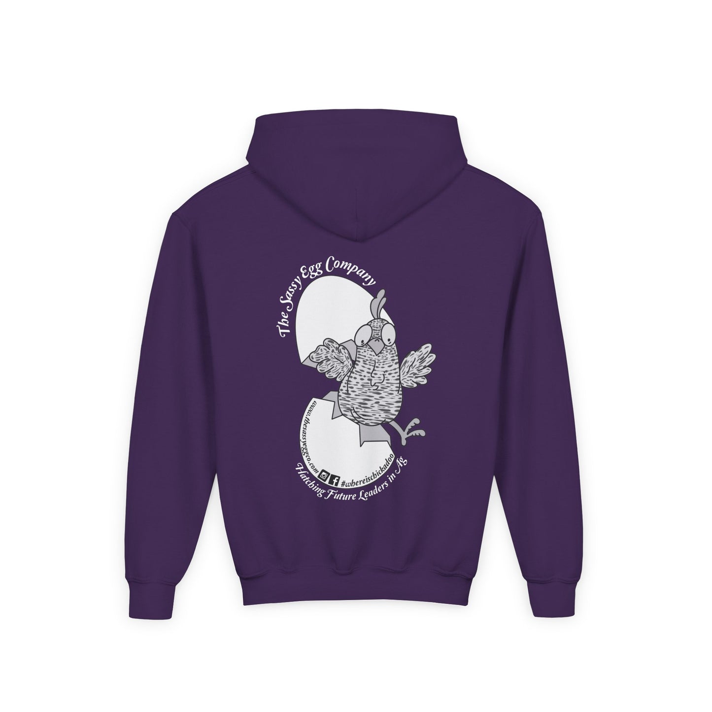 Youth Heavy Blend Hooded Sweatshirt