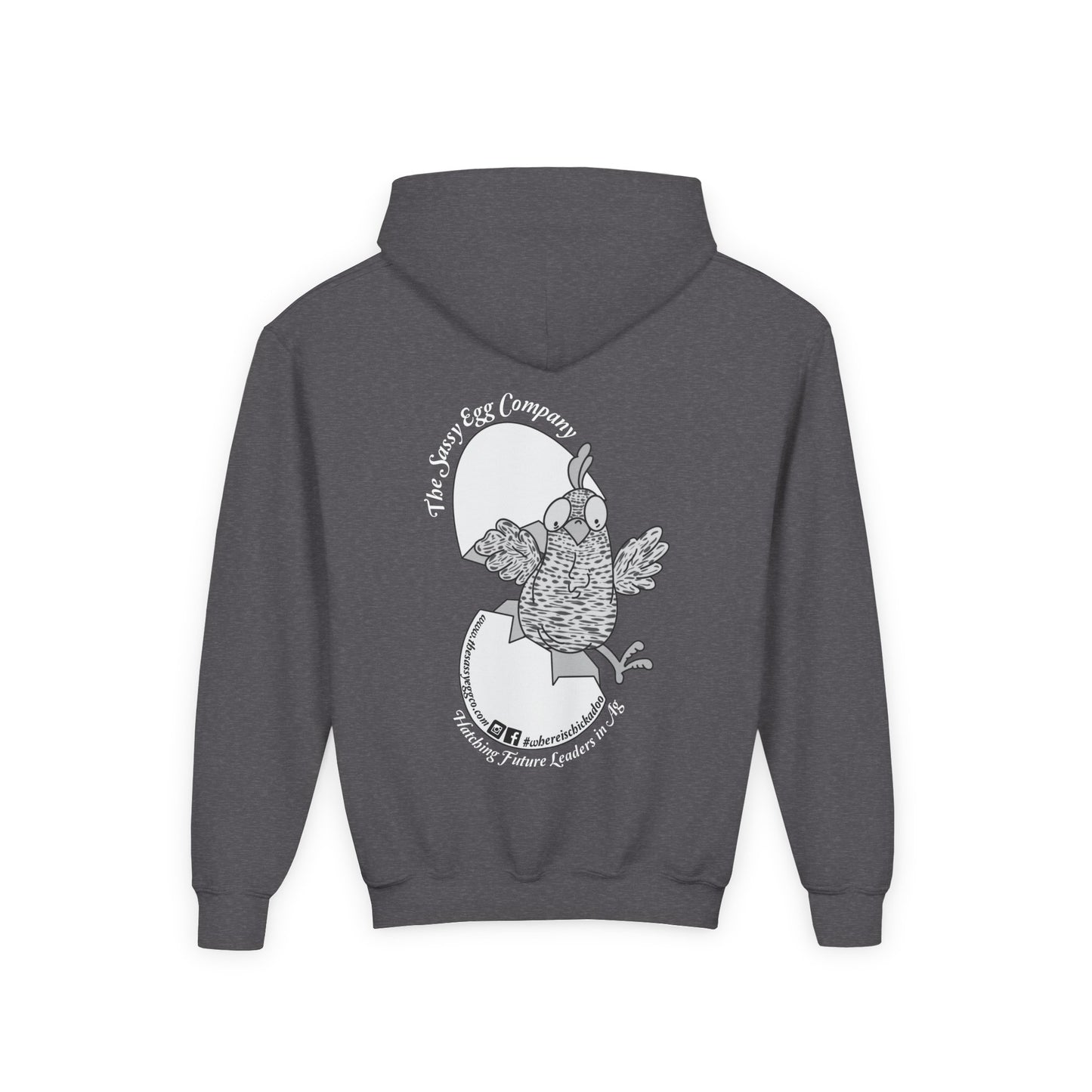 Youth Heavy Blend Hooded Sweatshirt