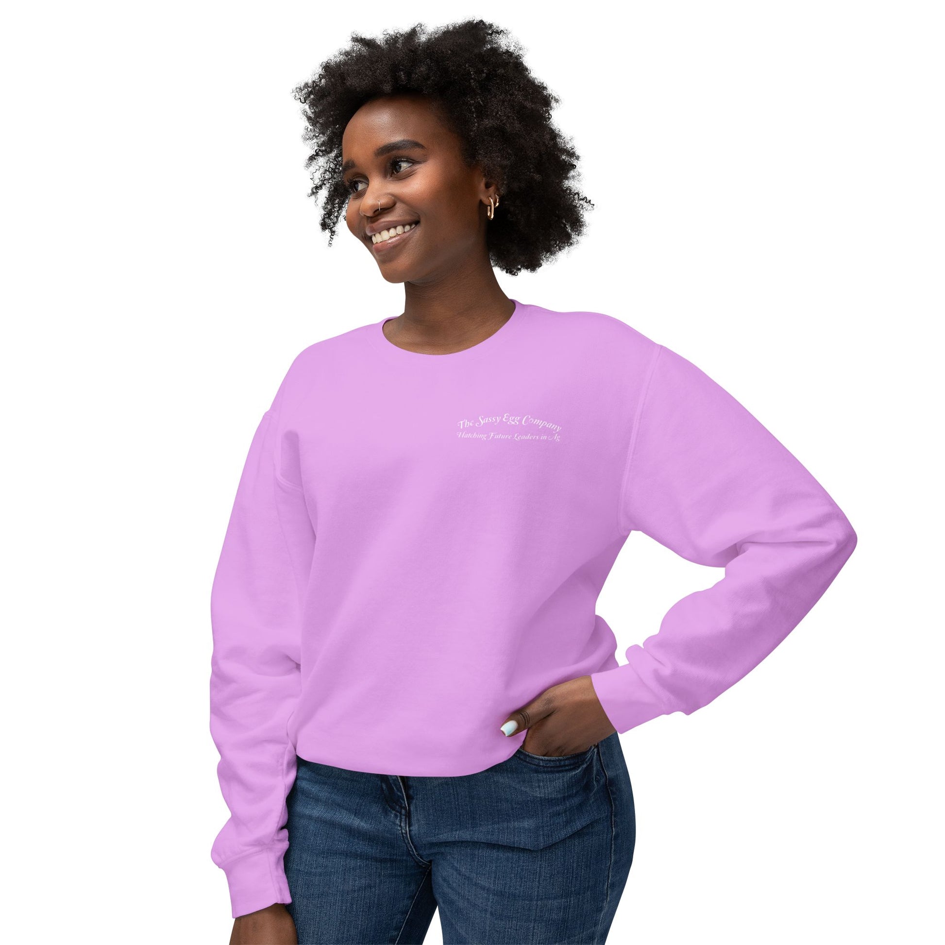 Adult Comfort Colors Lightweight Crewneck