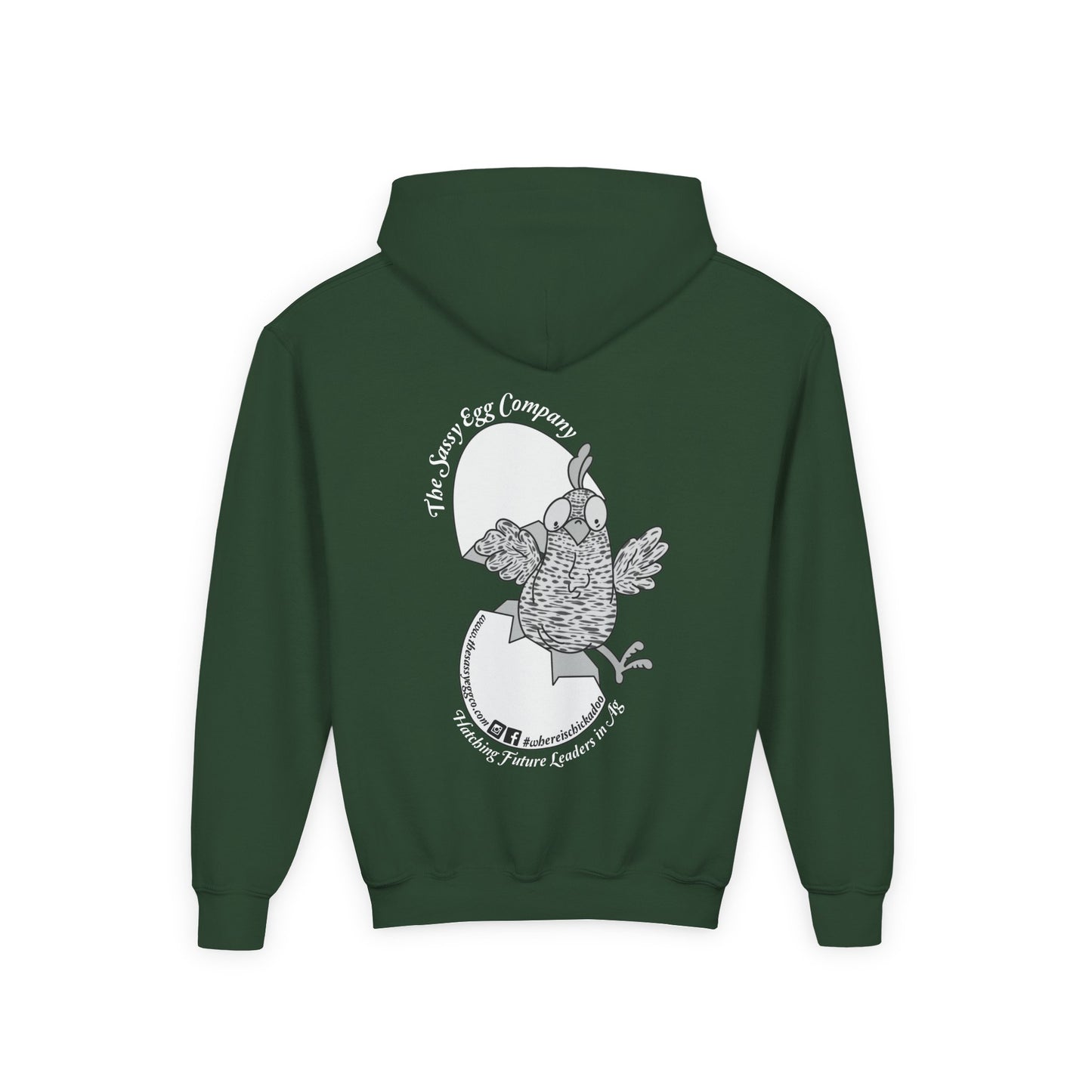 Youth Heavy Blend Hooded Sweatshirt
