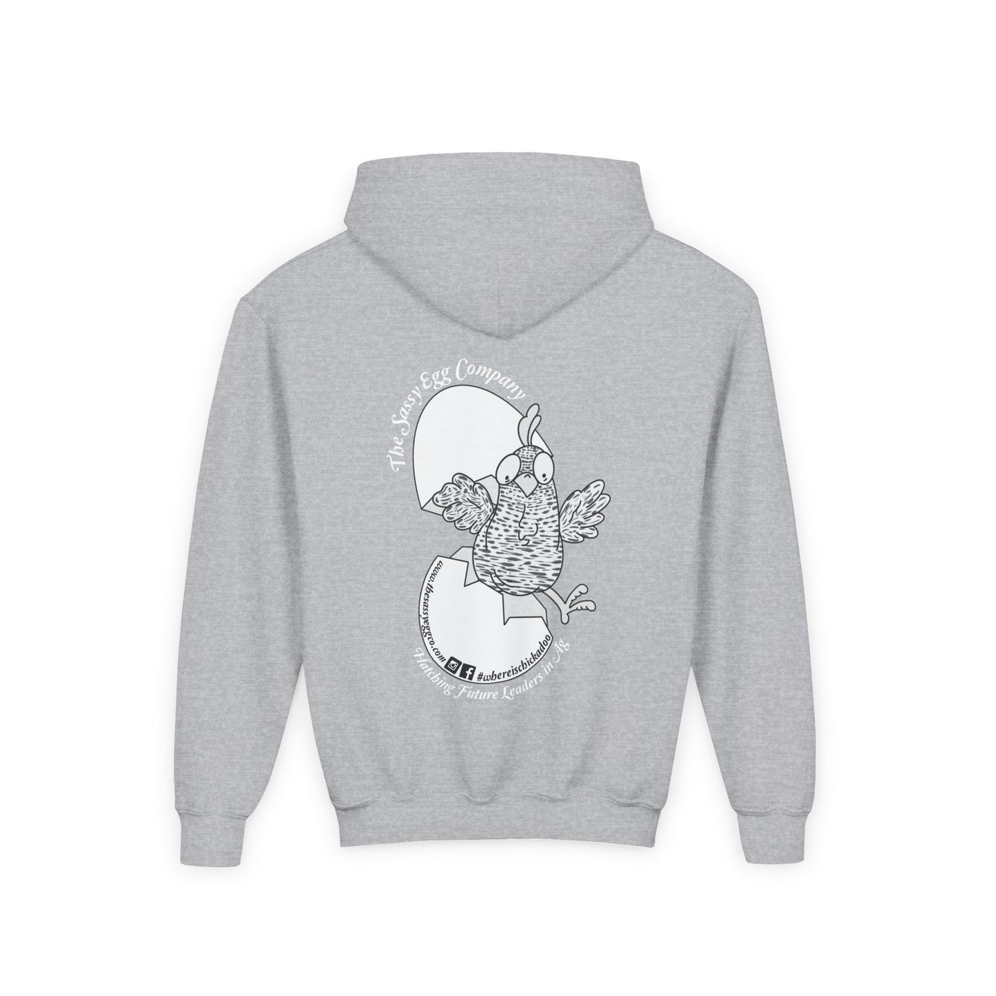 Youth Heavy Blend Hooded Sweatshirt