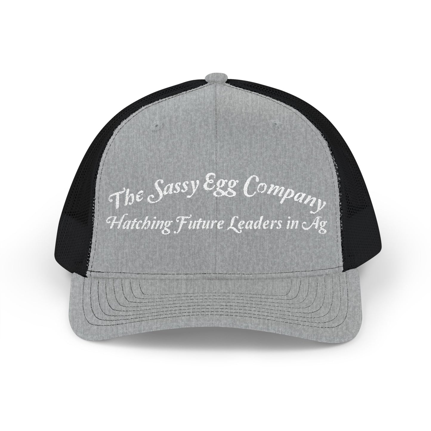 The Sassy Egg Company Snapback Trucker Cap - Hatching Future Leaders in Ag