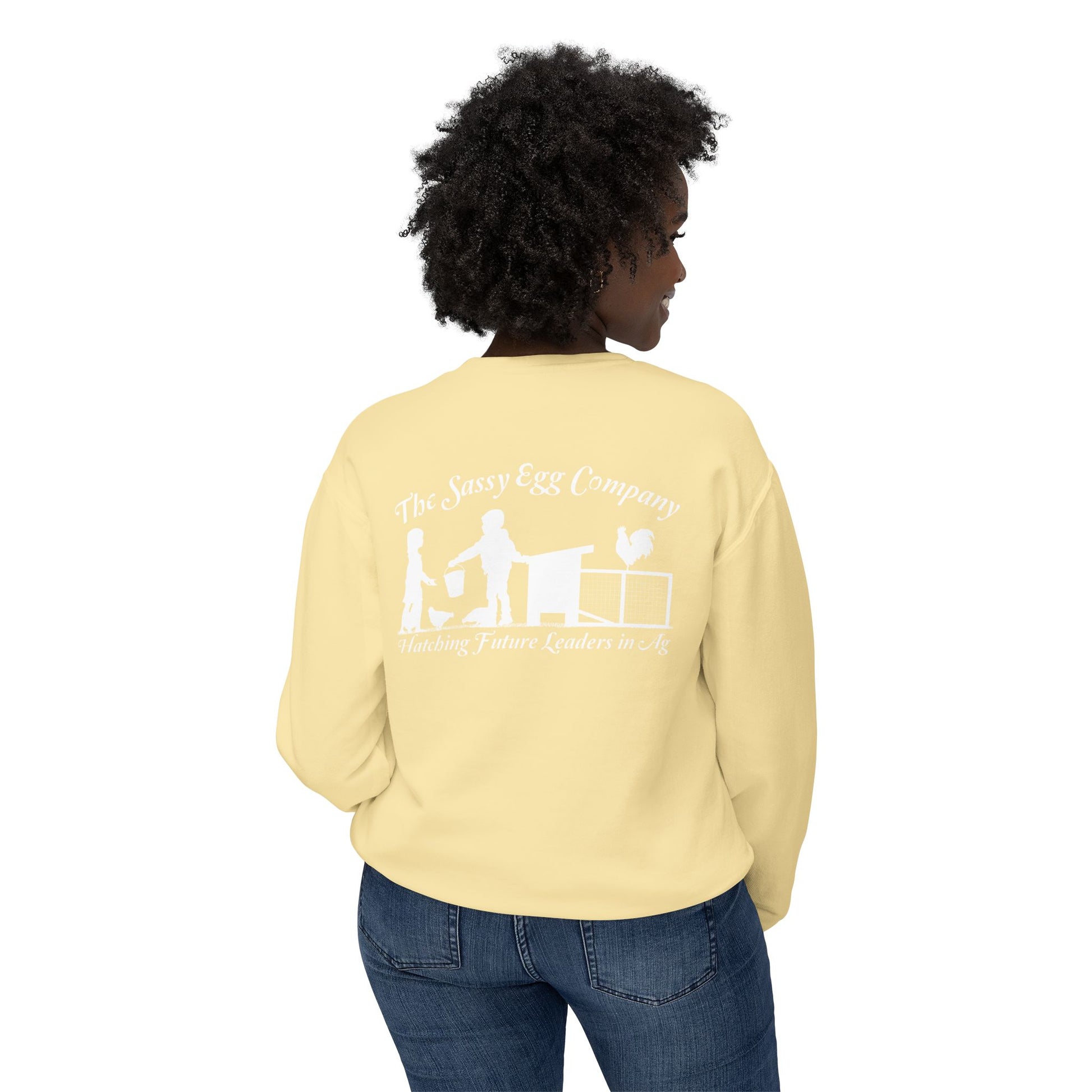 Adult Comfort Colors Lightweight Crewneck