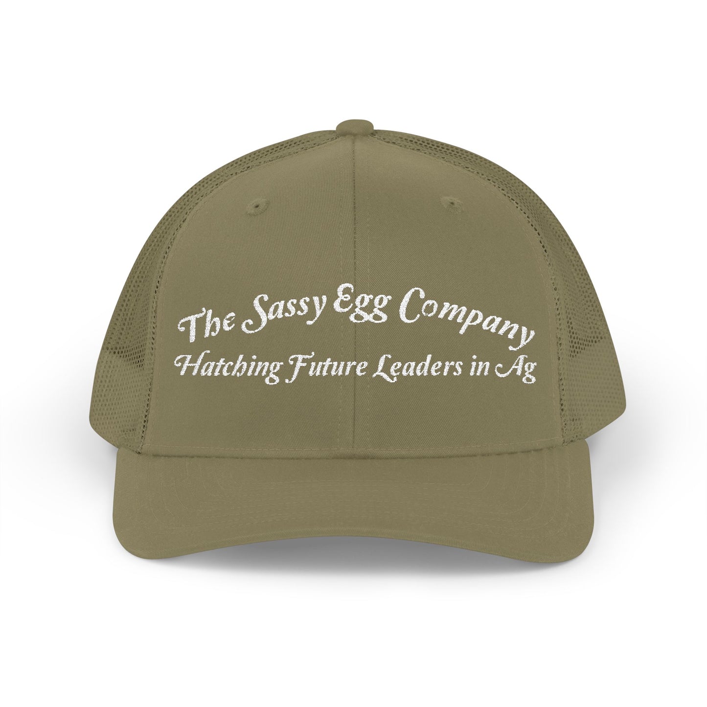 The Sassy Egg Company Snapback Trucker Cap - Hatching Future Leaders in Ag