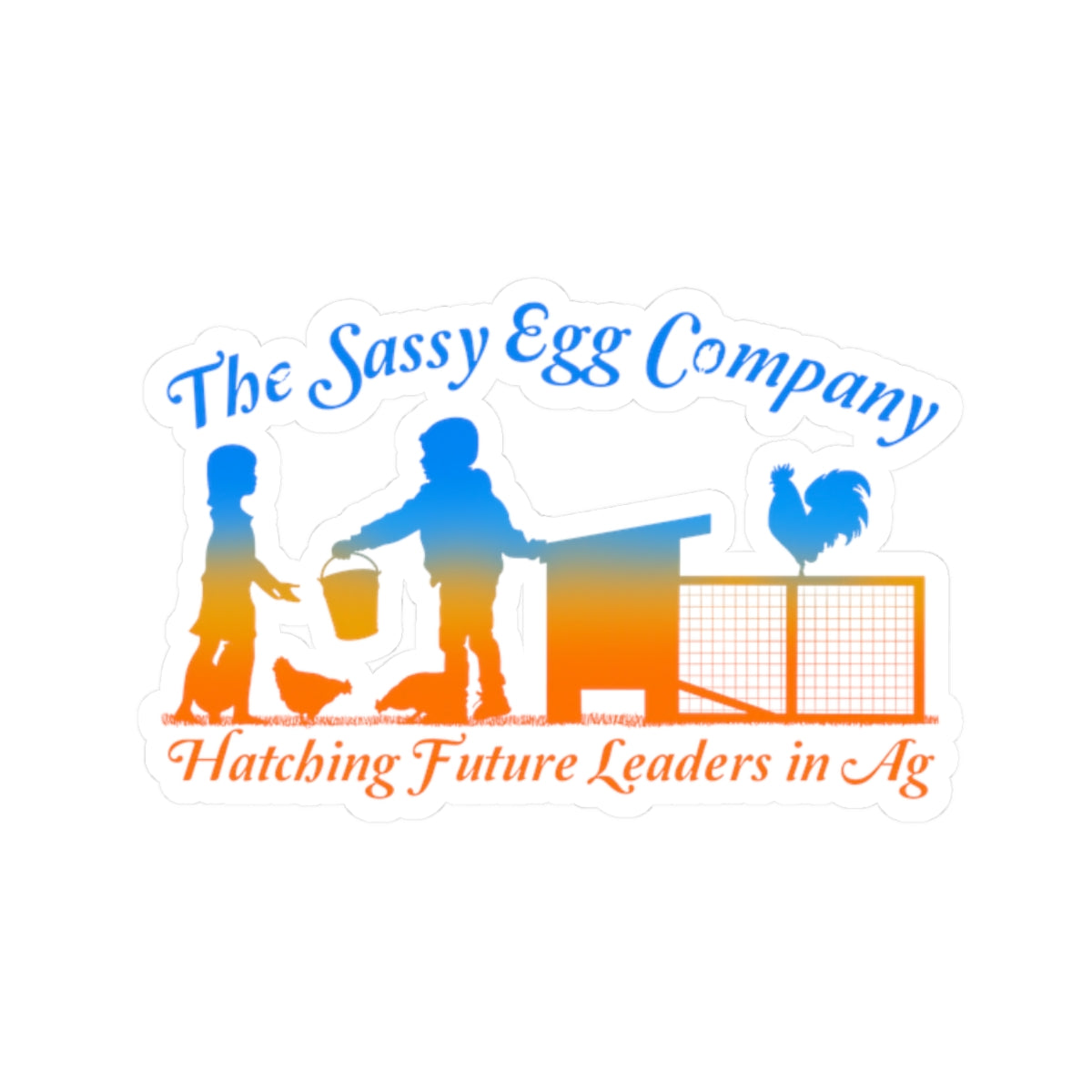 Sassy Egg Co Sticker